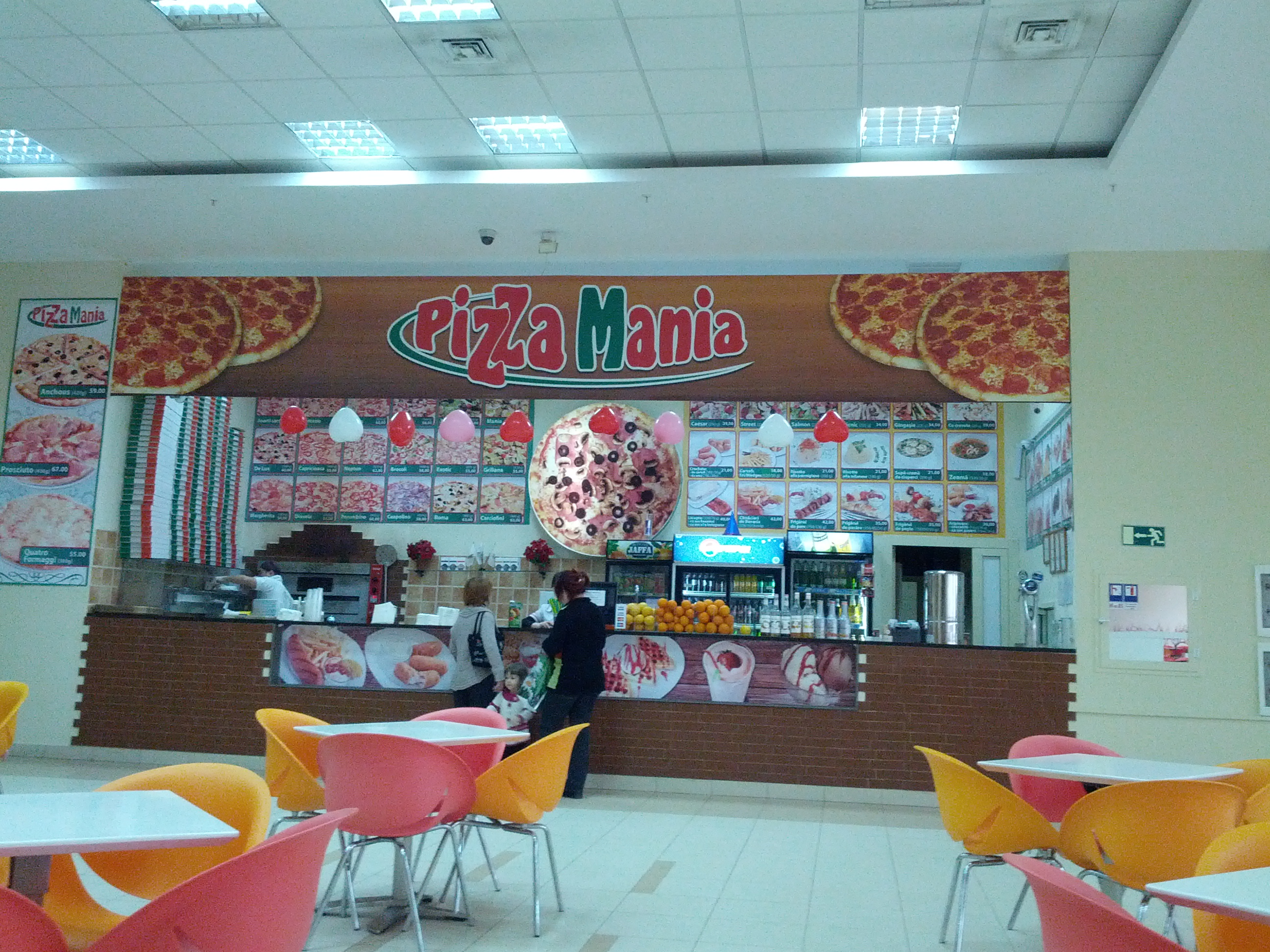 MD, Orasul Chişinău, Pizza Mania la Megapolis Mall