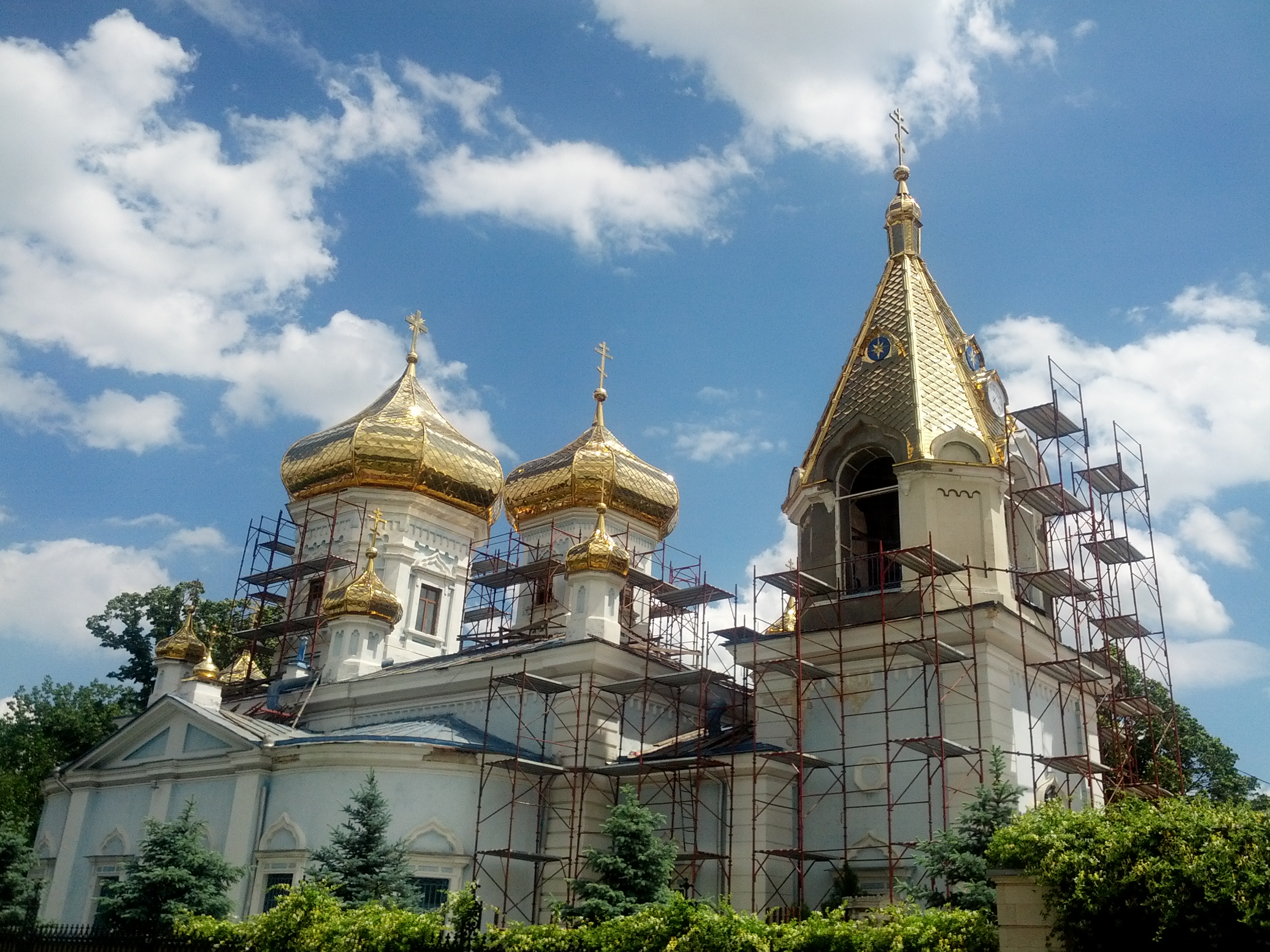 MD, Orasul Chisinau, Biserica de pe strada Ciuflea in reconstructie, Catedrala Episcopală Sfîntul Teodor Tiron