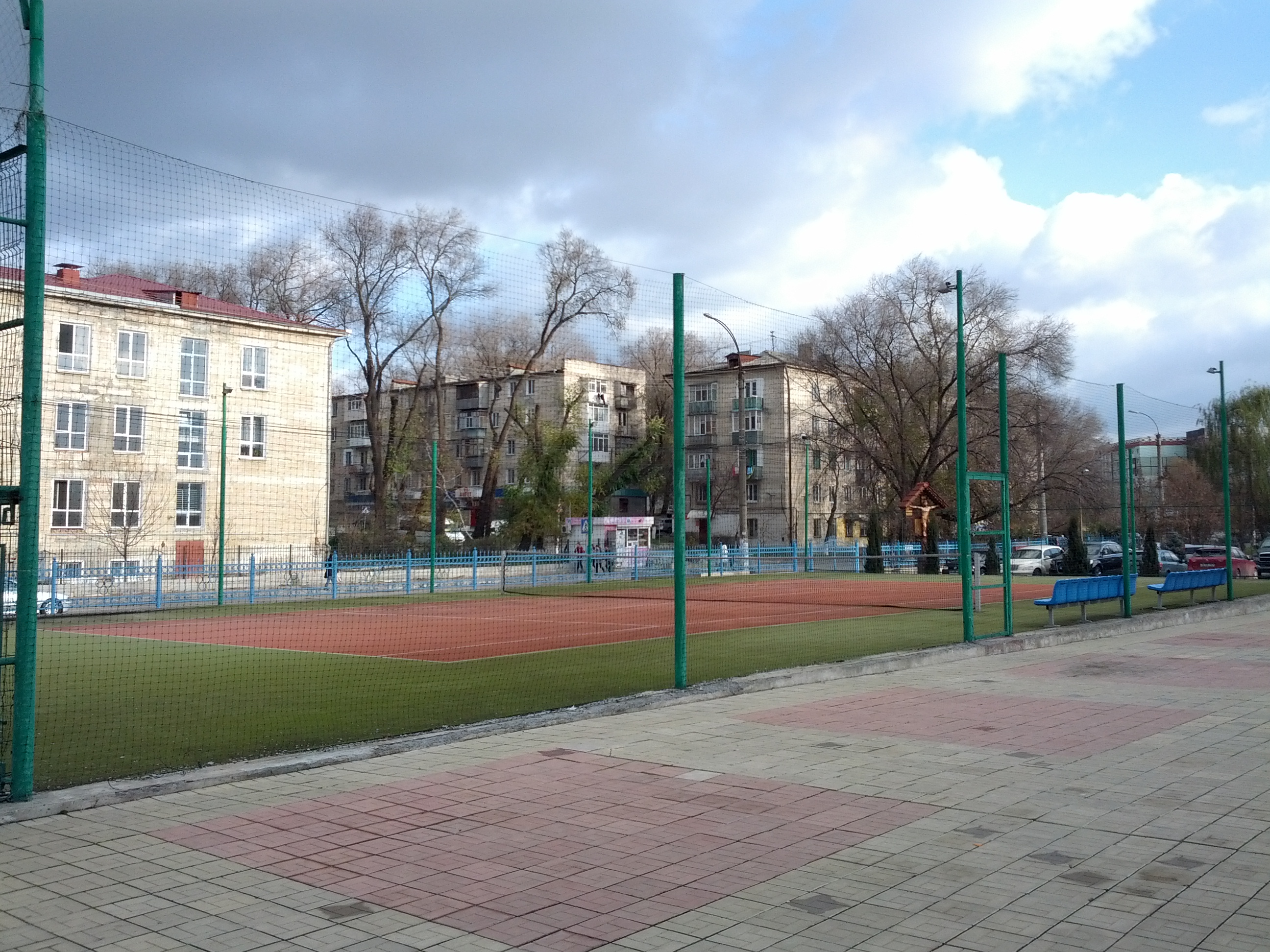 MD, Orasul Chisinau, Universitatea de Stat de Educatie Fizica si Sport, Terenul pentru Tenis de cimp
