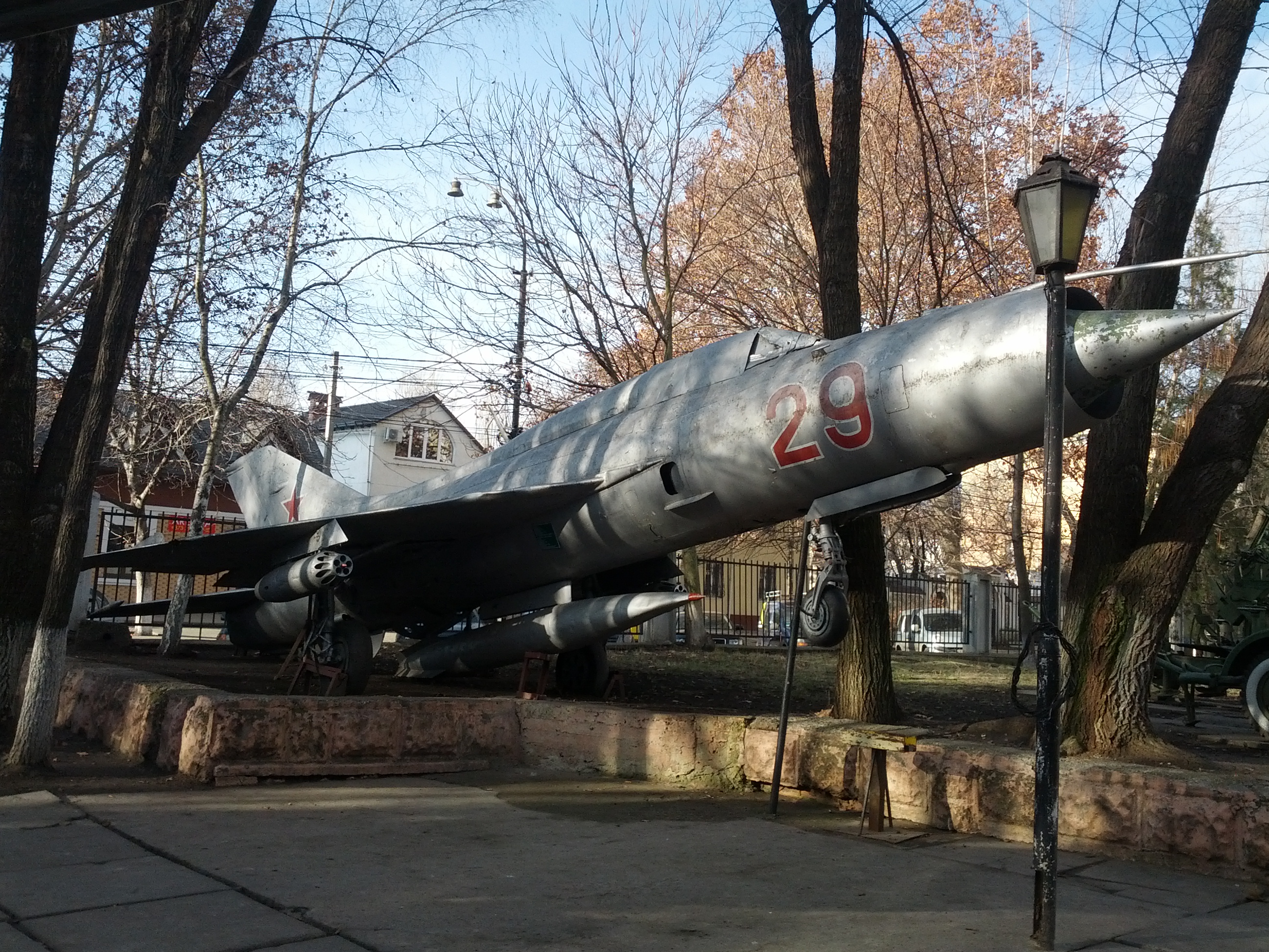 MD, Orasul Chisinau, Muzeul Militar, MIG-21