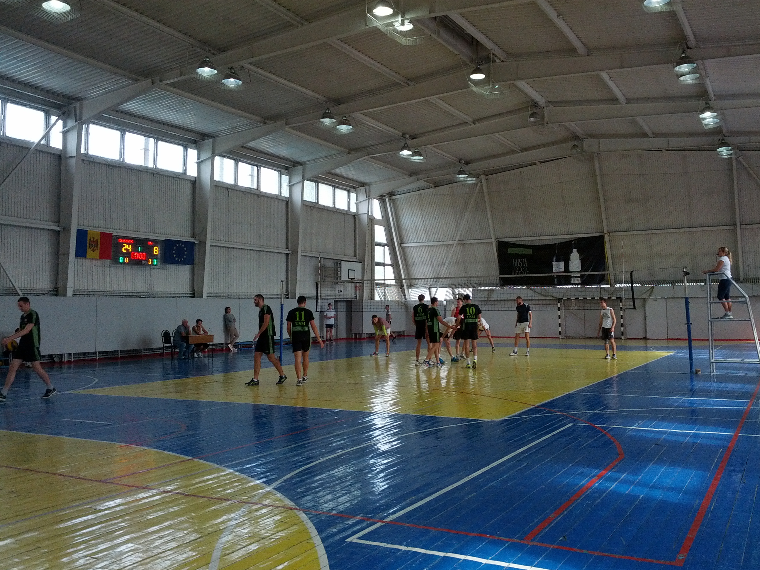 MD, Orasul Chisinau, Palatul Sporturilor, Meci de Voleibol USM vs UTM