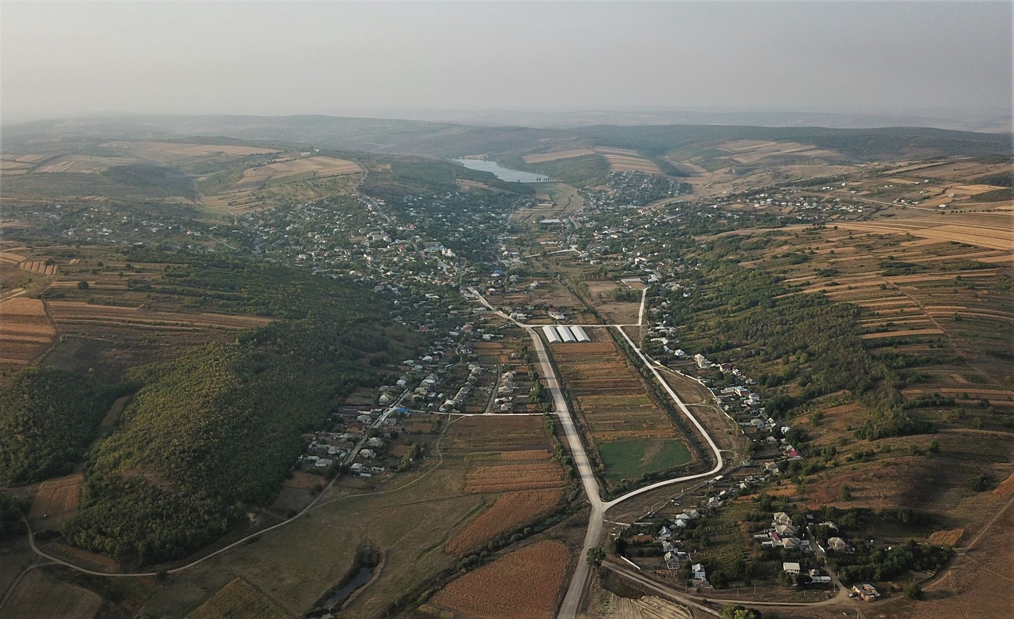 Podul peste Râmnic şi vederea satului Plevna – iMAGO Romaniae