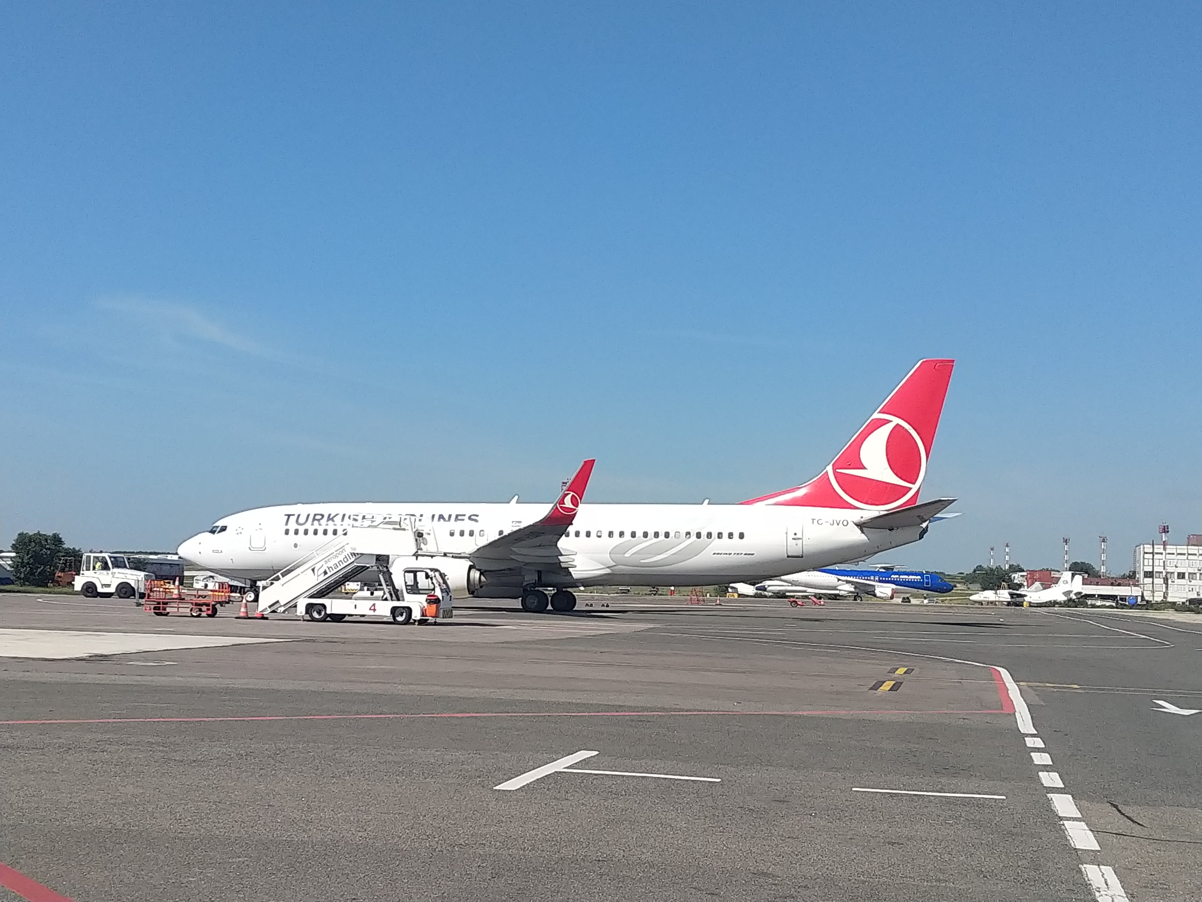 MD, Orasul Chisinau, Avion Turkish Airlines