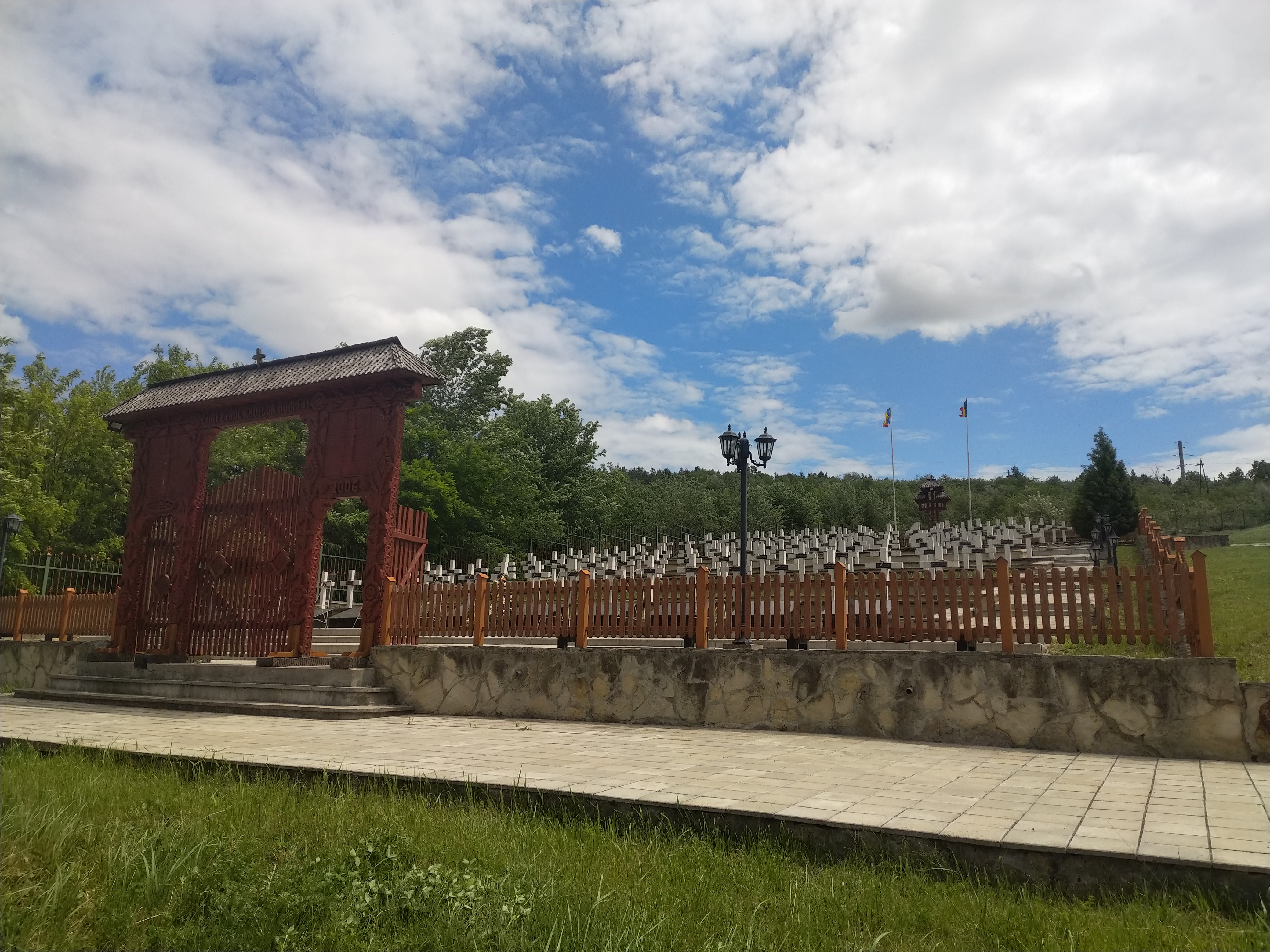 MD, District Cantemir, Satul Stoianovca, Cimitirul Eroilor la Tiganca