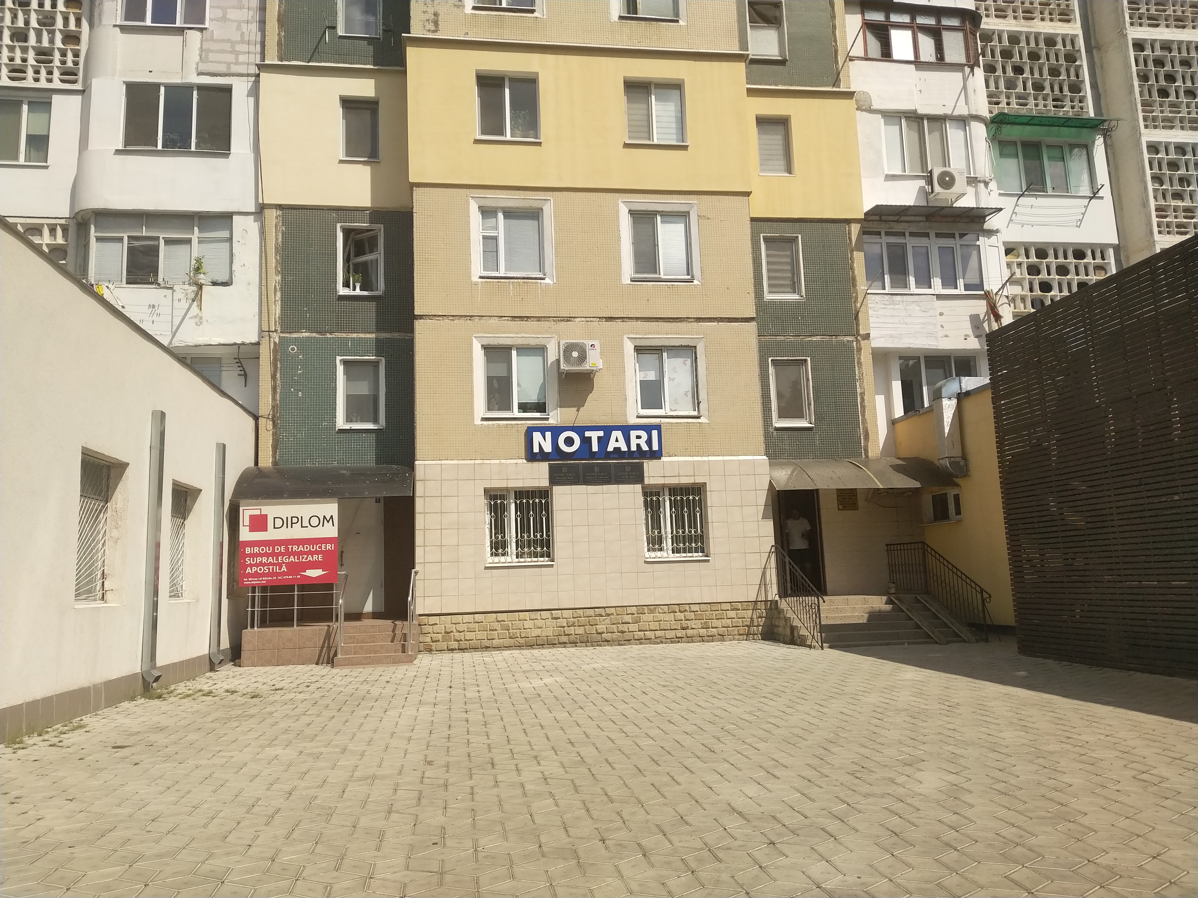 MD, Orasul Chisinau, Notari la Ciocana