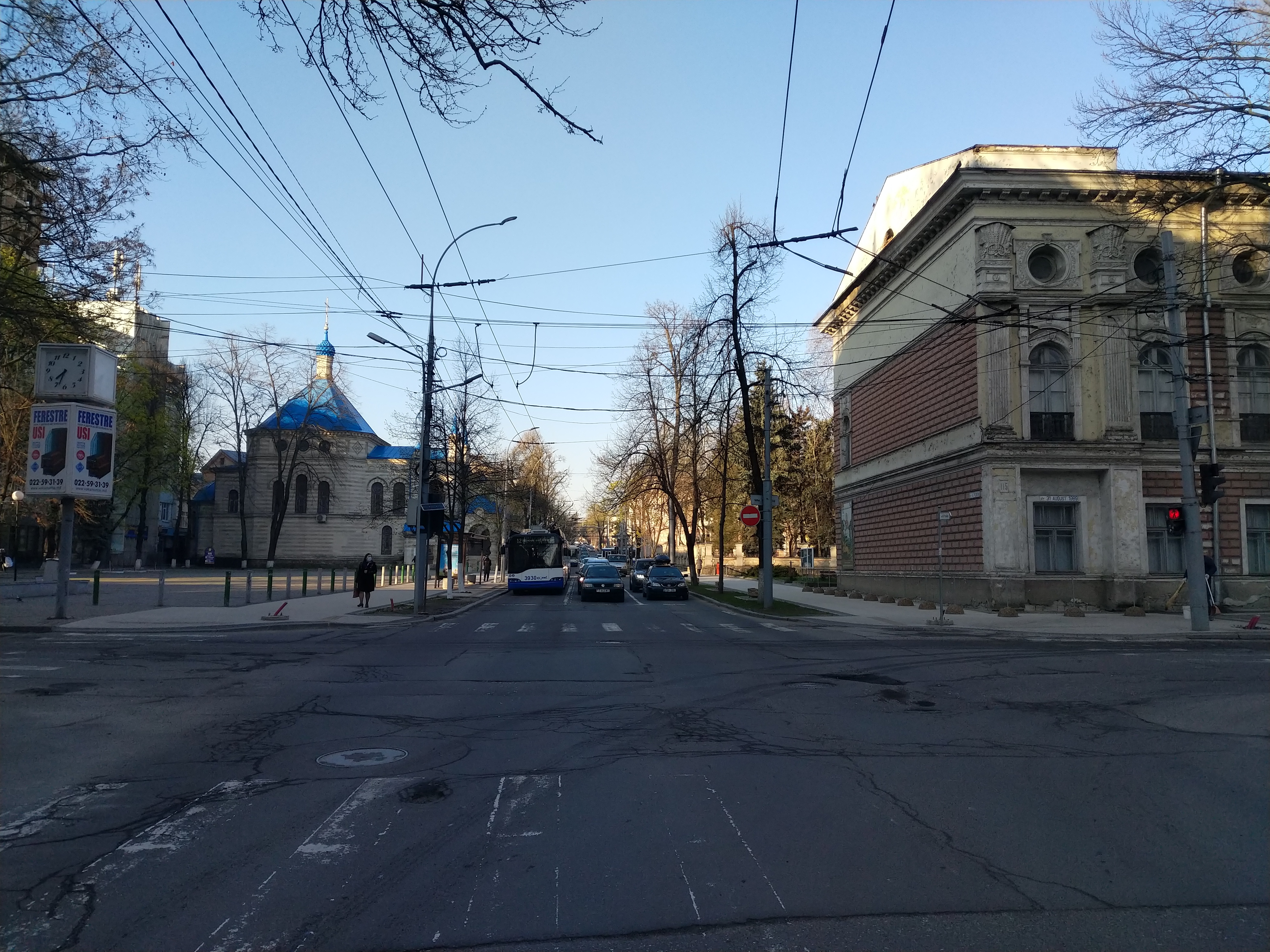 MD, Orasul Chisinau, Intersecția străzilor Pușkin cu 31 August