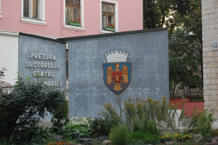 MD, Orasul Chişinău, Pretura Sectorului Centru, Flag