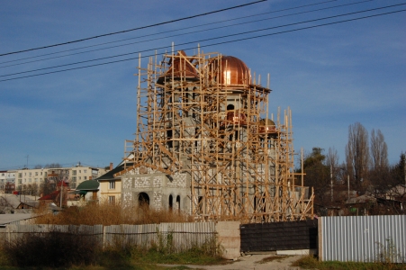 MD, Orasul Chisinau, Posta Veche, Biserică în construcții