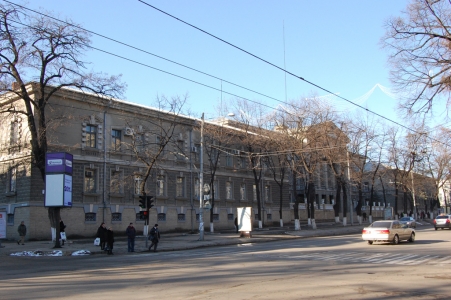 MD, Orasul Chisinau, Ministerul Afacerilor Interne vedere din strada Armenească