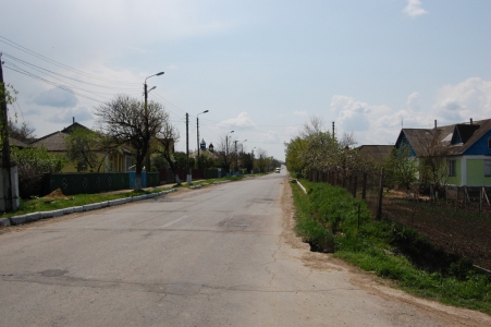 MD, Район Cahul, Satul Chircani, Intrarea în satul Chircani