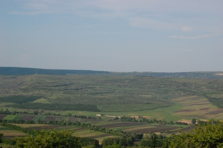 MD, District Nisporeni, Satul Seliste, Vale, Vedere spre satul Seliște