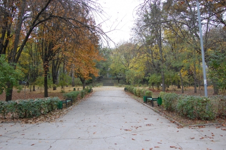 MD, Orasul Chişinău, Parcul Alunelul, Vedere spre Buiucani