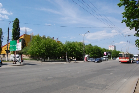 MD, Orasul Chişinău, Intersectia Matei Basarab cu Bulevardul Moscovei la Riscani