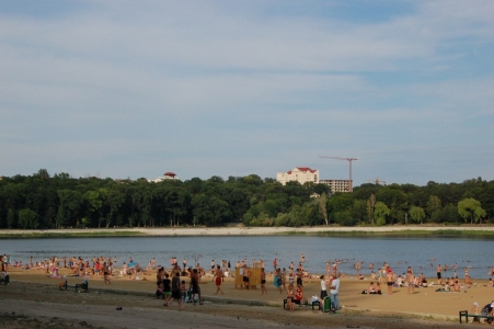 MD, Orasul Chisinau, Lacul de la Valea Morii, Plaja