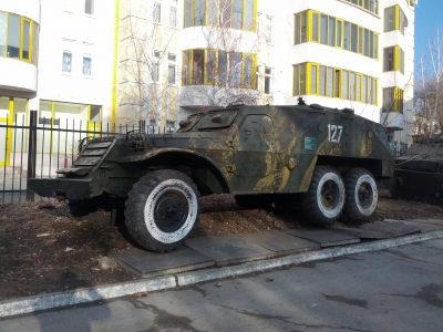 MD, Orasul Chişinău, Muzeul Militar, Autoblindat BTR-152 K