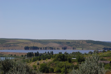 MD, Raionul Ialoveni, Satul Costeşti, Vedere spre lacul Costești
