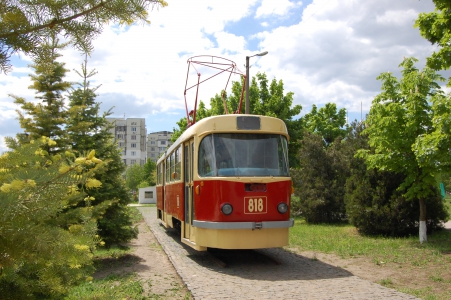 MD, Orasul Chisinau, Tramvai electric din parcul UTM