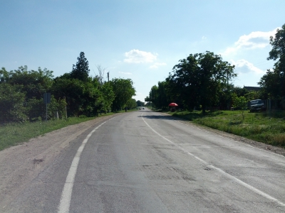 MD, Raionul Leova, Satul Sărata Nouă, Drumul R34 Prin satul Sarata Noua