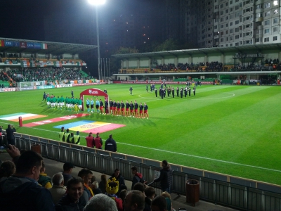 MD, Orasul Chişinău, Stadionul Zimbru, Start Meciul Moldova - Irlanda