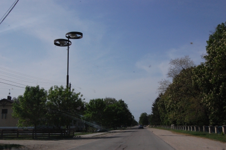MD, Raionul Glodeni, Satul Balatina, Iluminatul public din sat