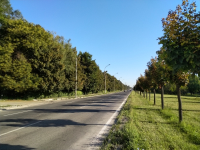MD, Orasul Chisinau, Strada Mesterul Manole de la Ciocana spre Botanica