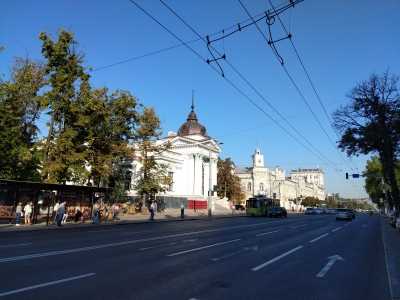 MD, Orasul Chisinau, Sala cu Orga, Statia de Trolebuz