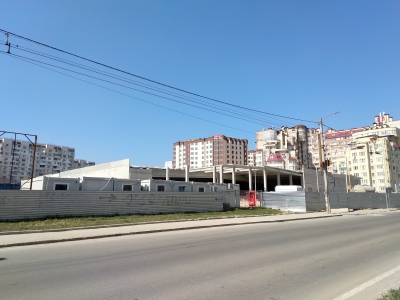 MD, Orasul Chişinău, Kaufland în construcție la Ciocana
