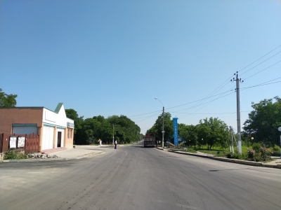 MD, Municipiul Chişinău, Satul Ciorescu, Magazin la intrarea din localitate