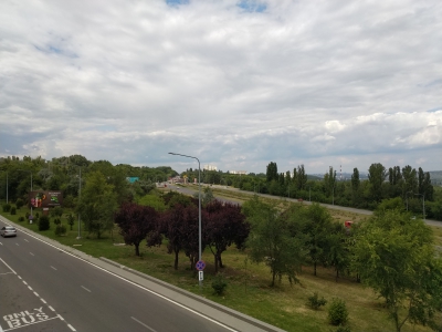 MD, Orasul Chişinău, Vedere spre Bulevardul Dacia