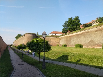 RO, Zidurile cetății Alba Iulia
