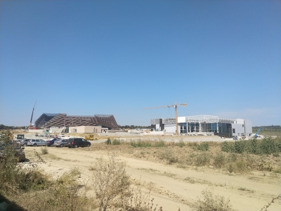 MD, Municipiul Chişinău, Satul Stăuceni, Arena națională Chișinău în construcție