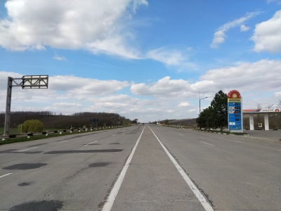 MD, District Ialoveni, Satul Horesti, Drumul național M3 Cimișlia - Chișinău