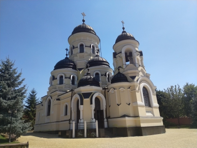 MD, Raionul Străşeni, Satul Căpriana, Biserică la Mănăstirea Căpriana