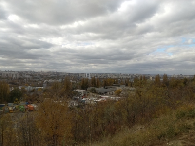 MD, Orasul Chisinau, Vedere spre oraș de la Maria Dragan