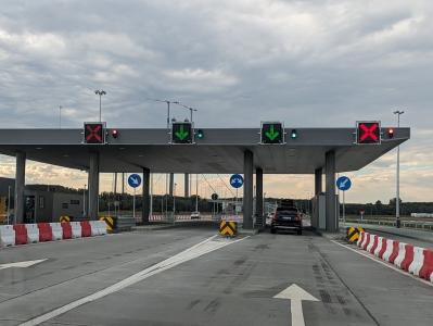 RO, Tolls la podul peste Dunăre la Galați 