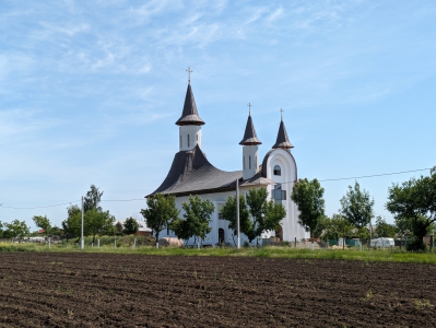 MD, Raionul Cantemir, Satul Cania, Biserica Mare de la Cania Cantemir, vedere laterala 