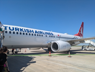 MD, Orasul Chişinău, Avion Turkish Airlines 