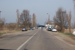 Drumul R34 Intrarea in Vama Oancea Cahul