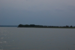 Lacul Stanca-Costesti vedere spre insula
