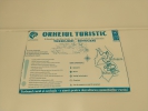 Harta - schema a traseului turistic Trebujeni - Butuceni