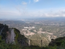 Vedere de pe muntele Montserrat