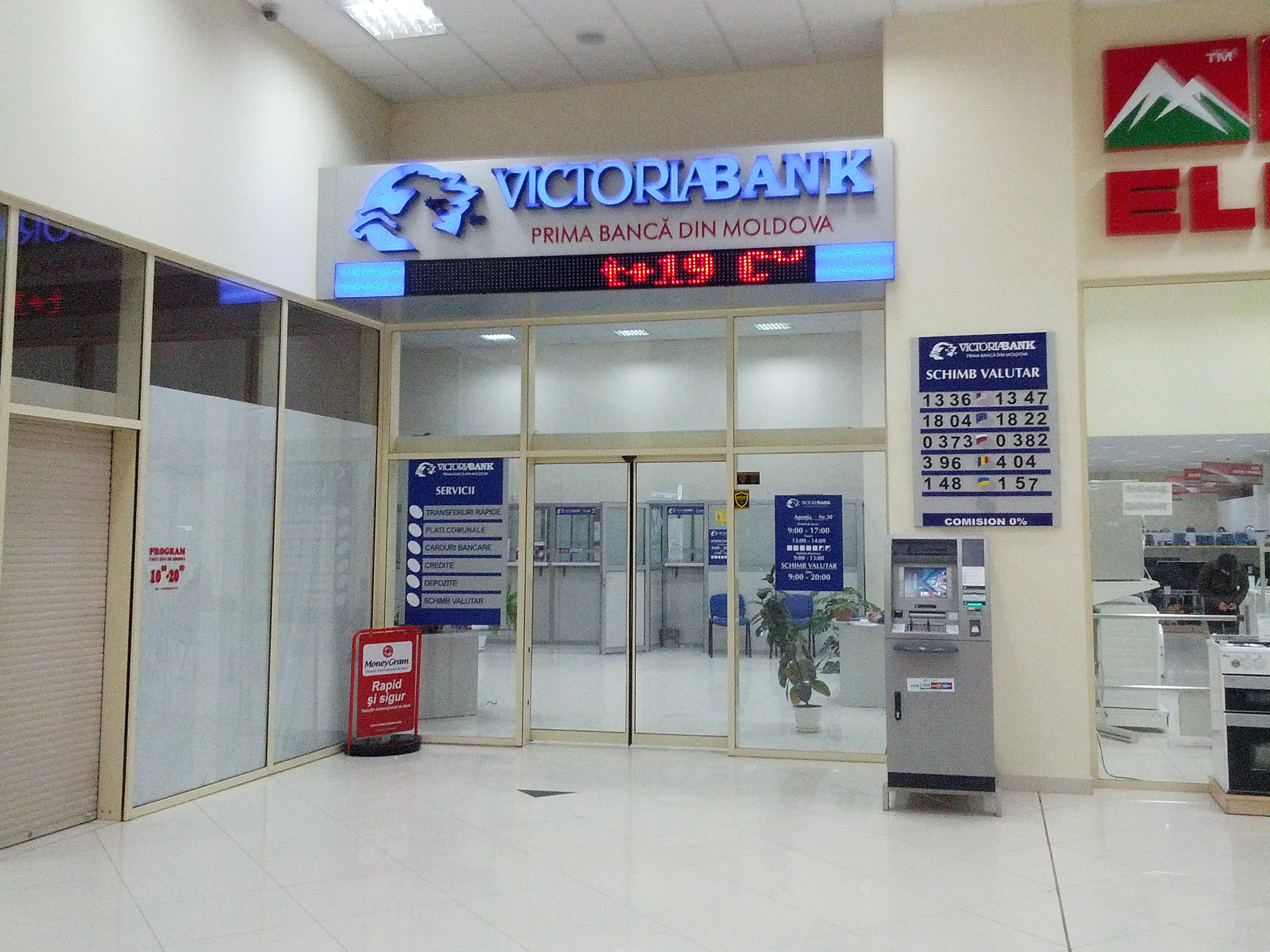 MD, Orasul Chisinau, Megapolis Mall, VictoriaBank