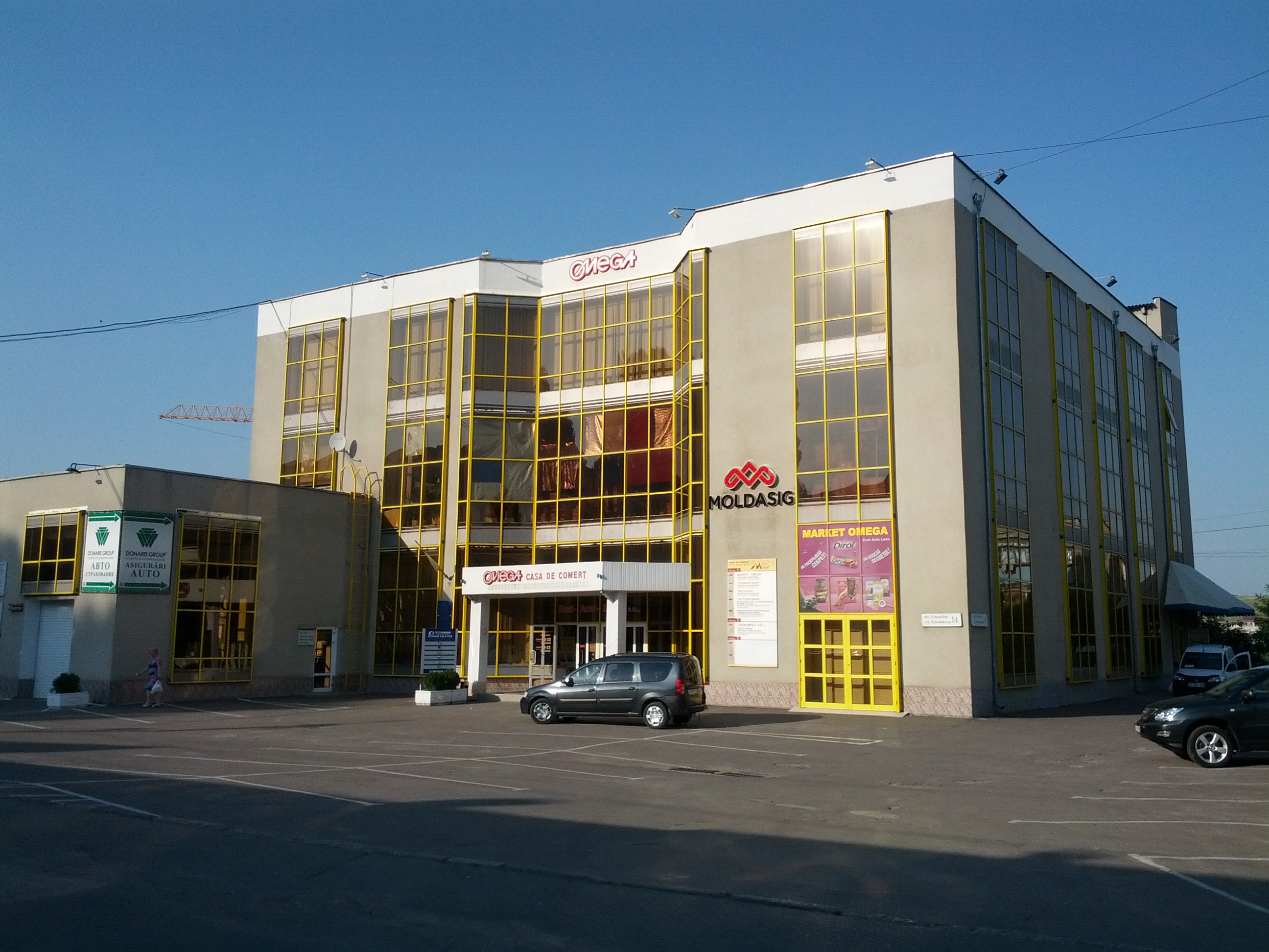 MD, Orasul Chişinău, Posta Veche, Casa de comert Omega, Moldasig, Asigurari Auto Donaris Group
