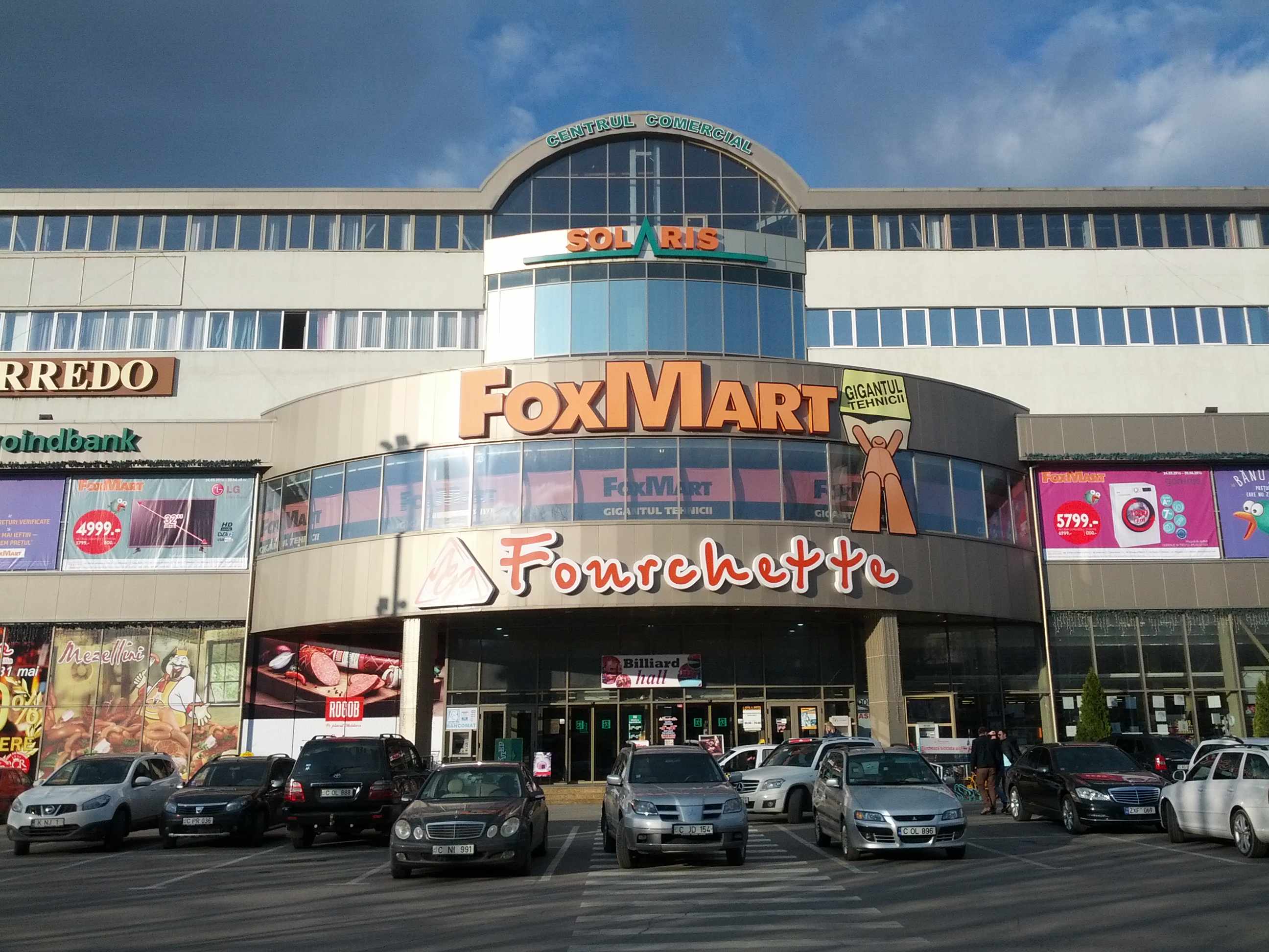 MD, Orasul Chisinau, Centrul Comercial FoxMart, Fourchette