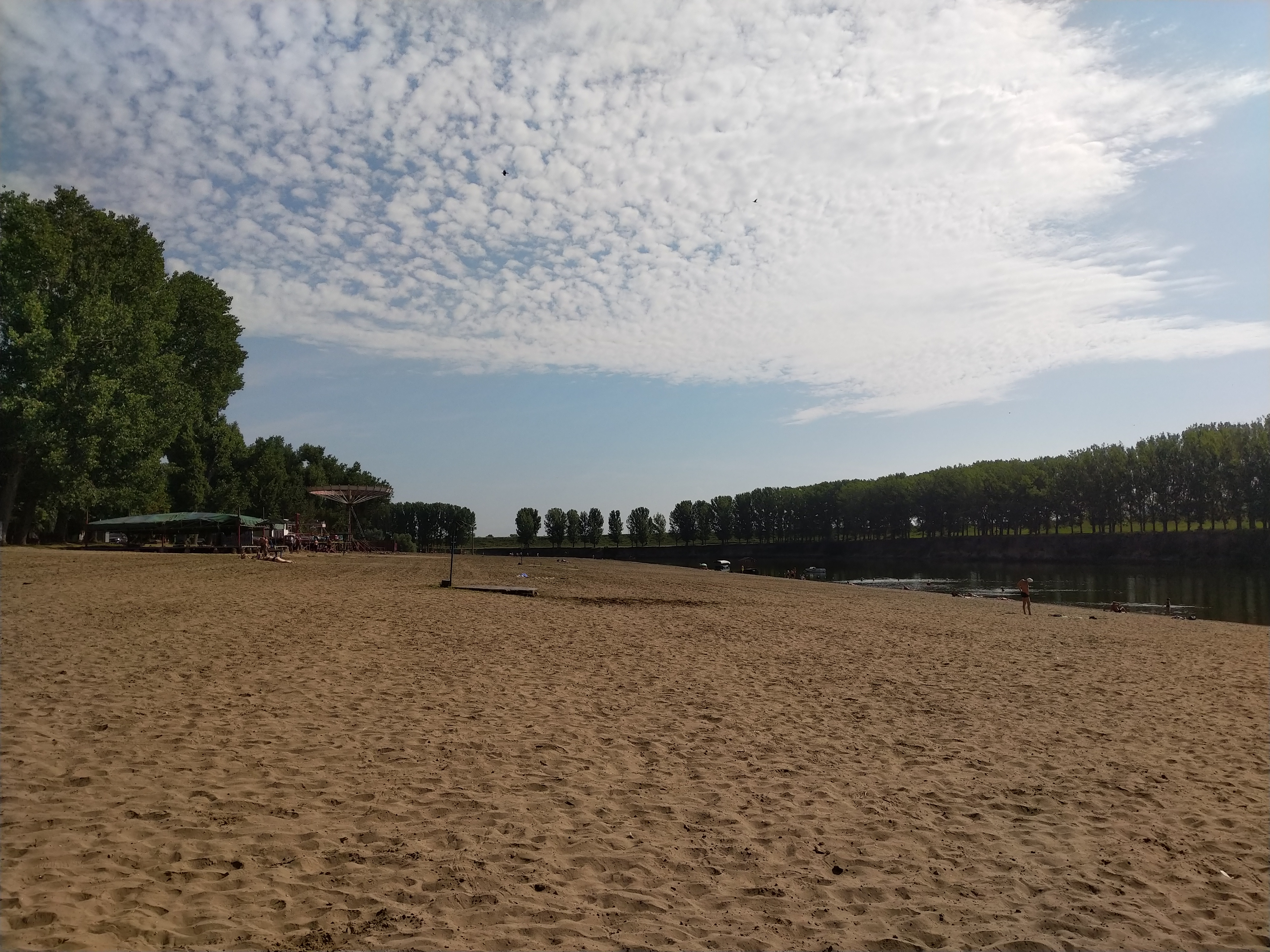 MD, Municipality Chisinau, Orasul Vadul Lui Voda, Plaja dimineata