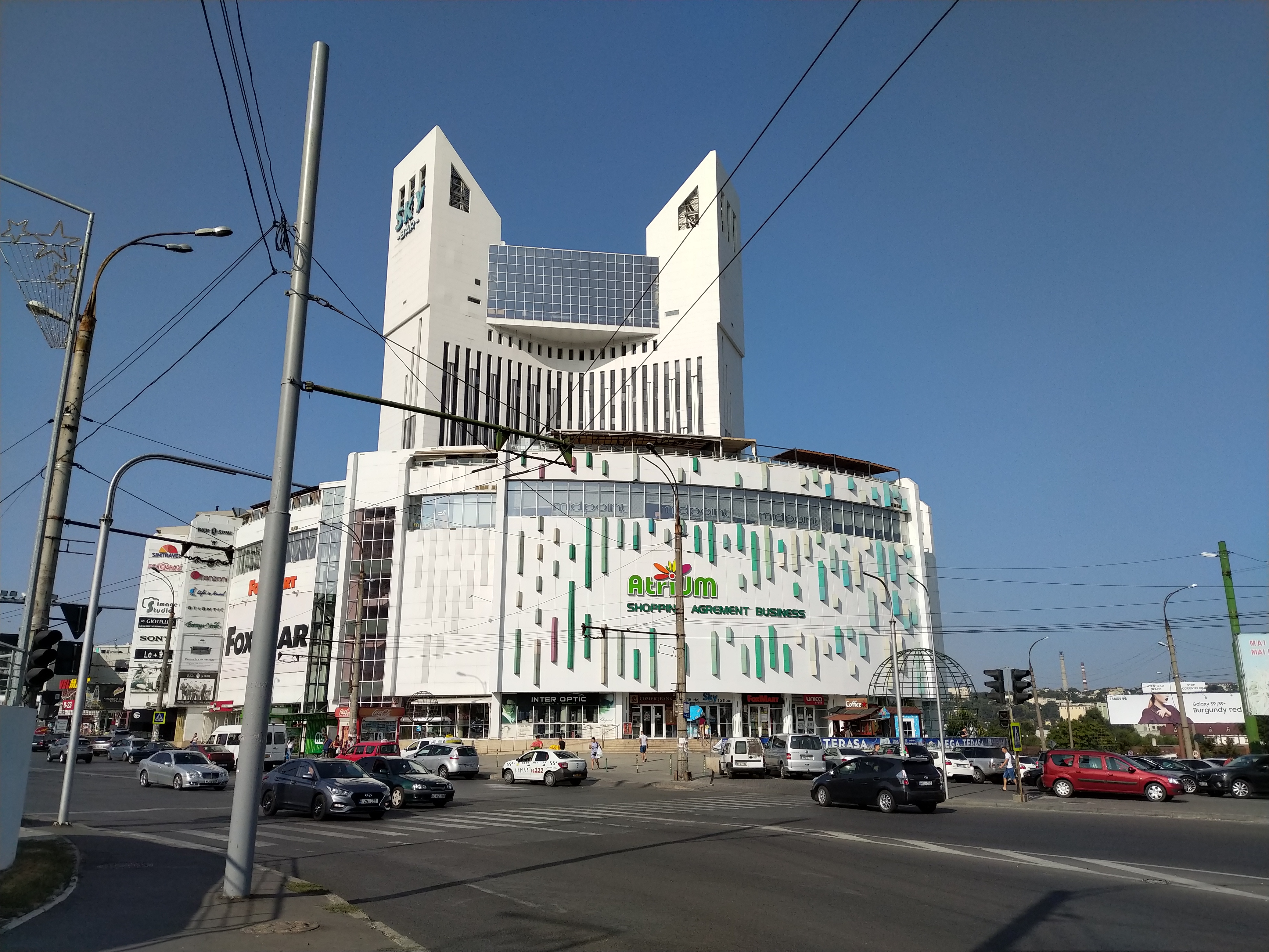 MD, Orasul Chisinau, Centrul Comercial Atrium pentru Shoping Agrement si Business