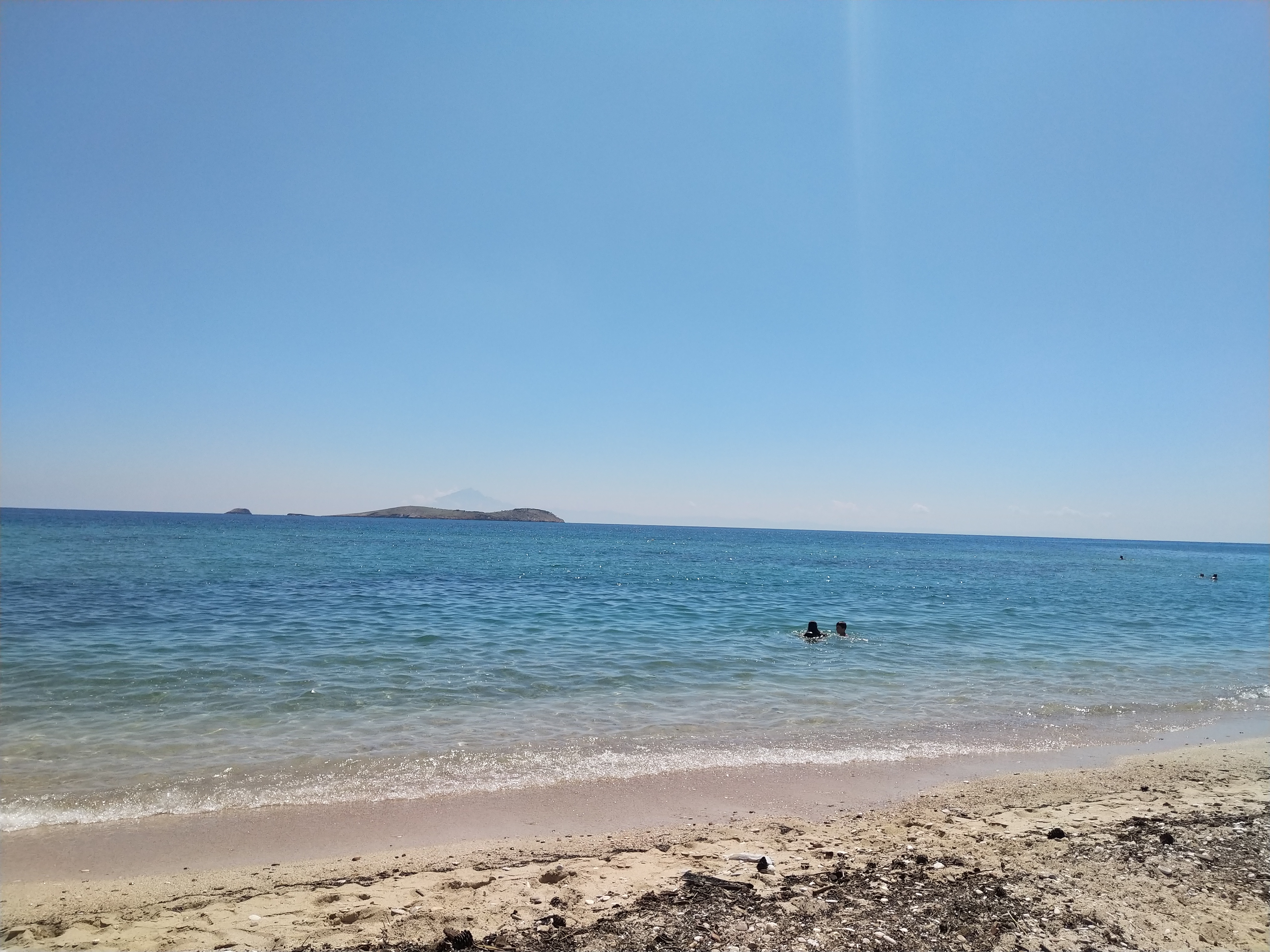 GR, Thasos, Astris Beach Vedere in largul marii