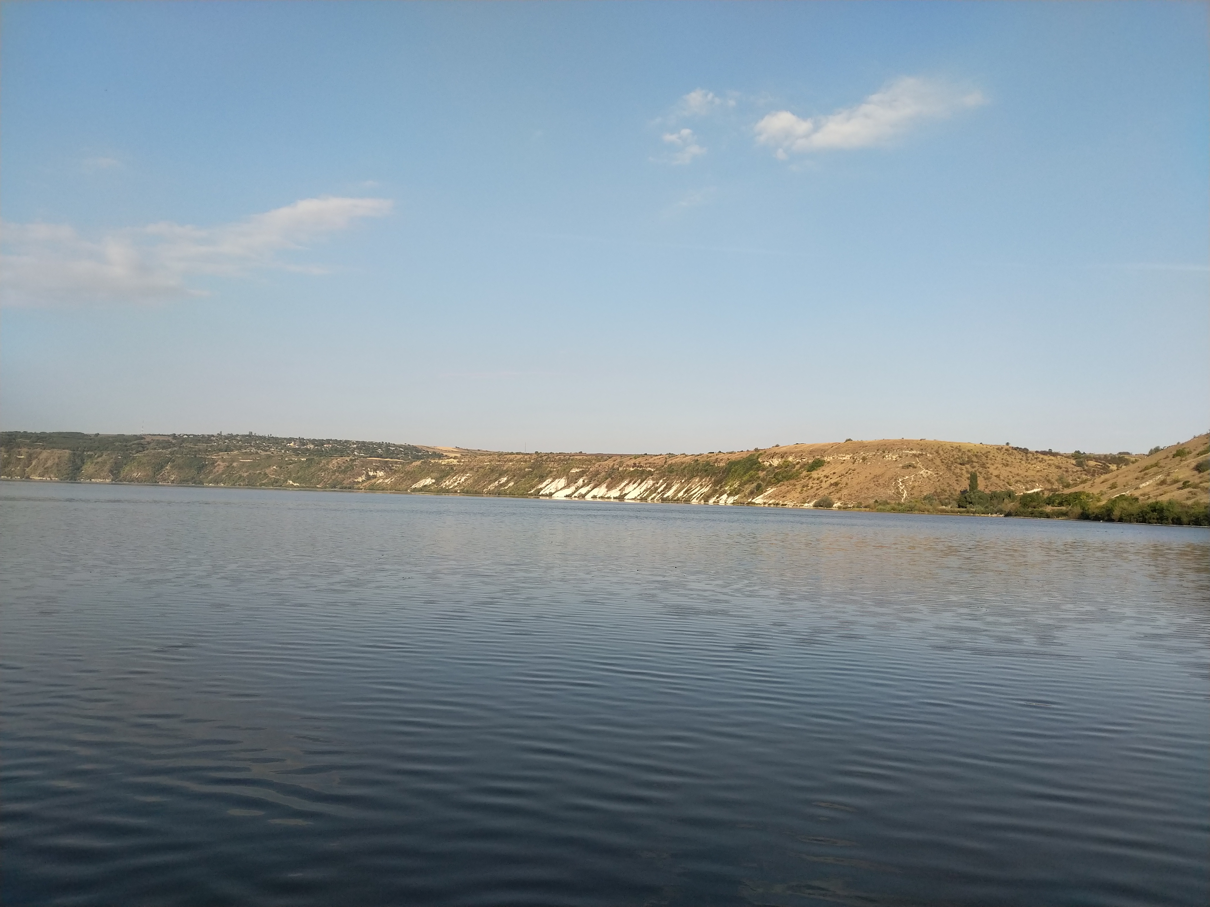 MD, District Dubasari, Satul Molovata, Râul Nistru la Molovata