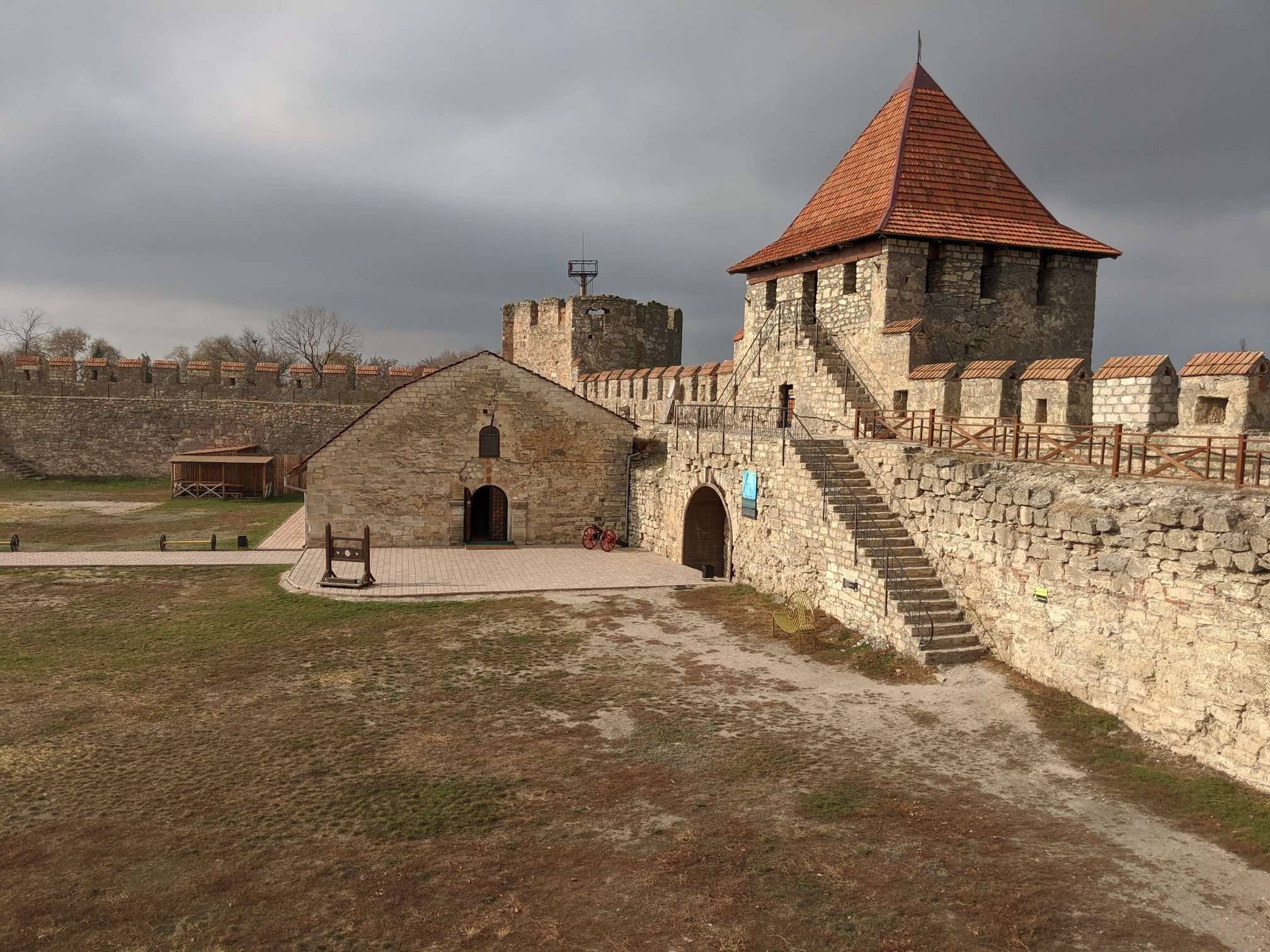 MD, Orasul Tighina (Bender), Cetatea Tighina, Turnul Central