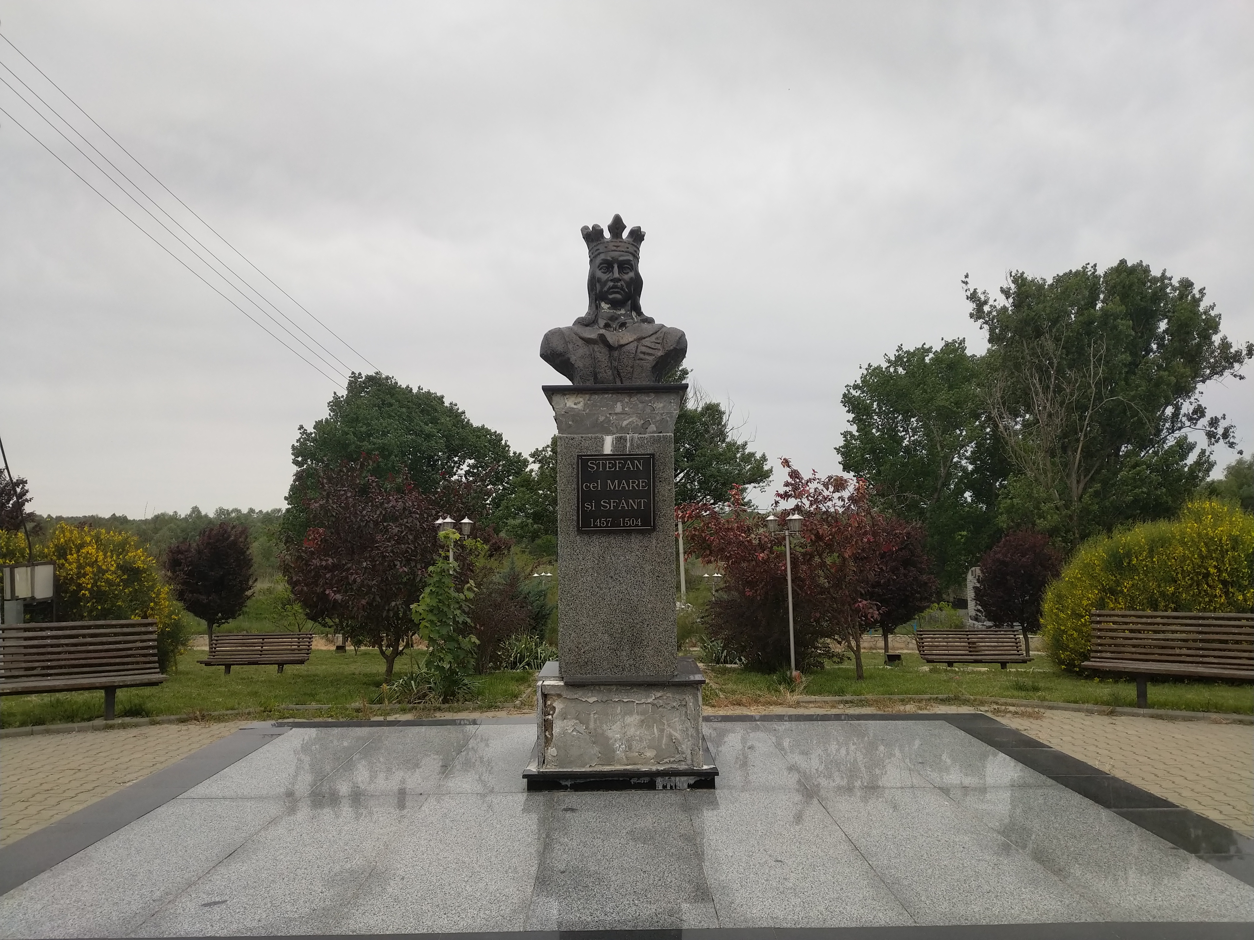 MD, District Cahul, Satul Colibasi, Monument lui Stefan cel Mare
